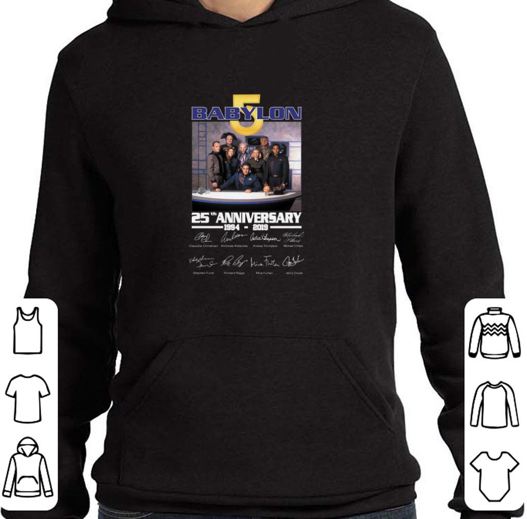 Hot Babylon 5 25th anniversary 1994-2019 signatures shirt 6 Hot Babylon 5 25th anniversary 1994-2019 signatures shirt