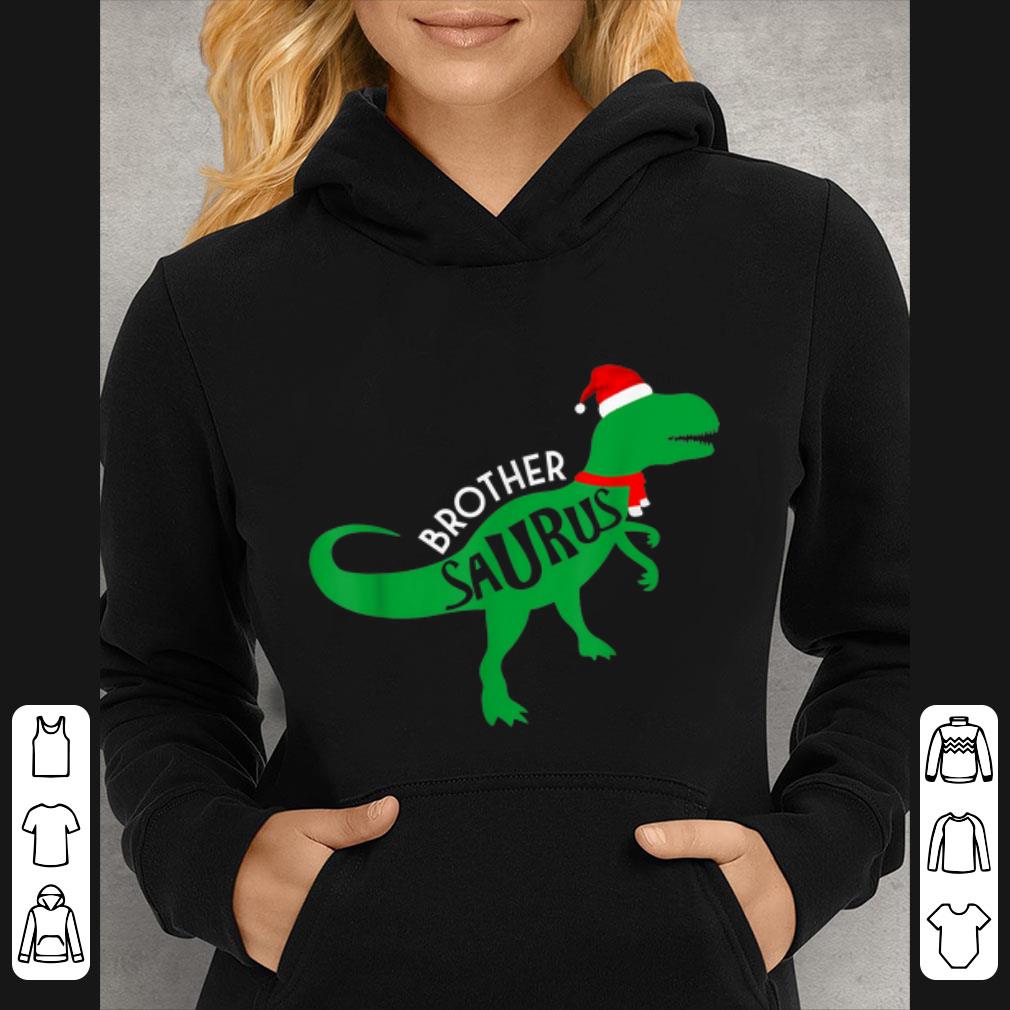 Hot Brothersaurus Santa Christmas Family Matching Pajamas shirt