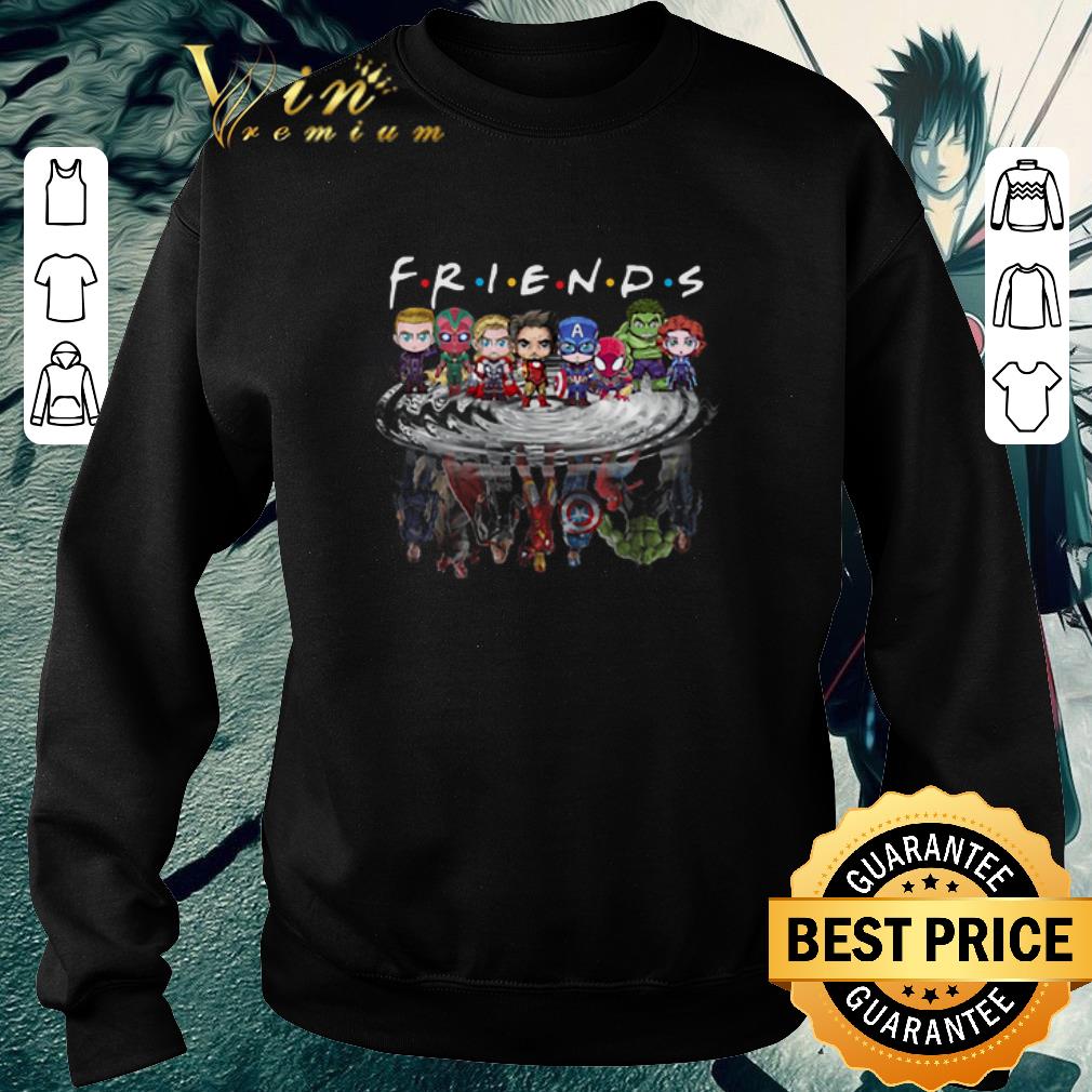 Hot Friends Avengers Chibi characters reflection shirt