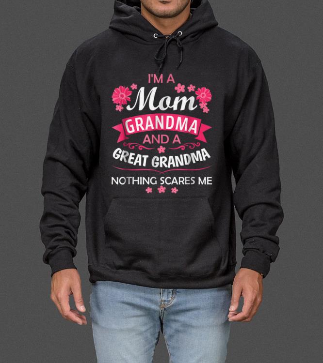 I'm A Mom Grandma Great Nothing Scares Me Christmas sweater