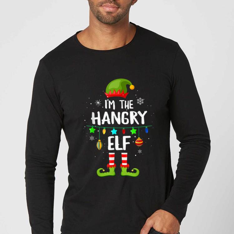 Nice I'm The Hangry Elf Matching Family Christmas Group Gift shirt