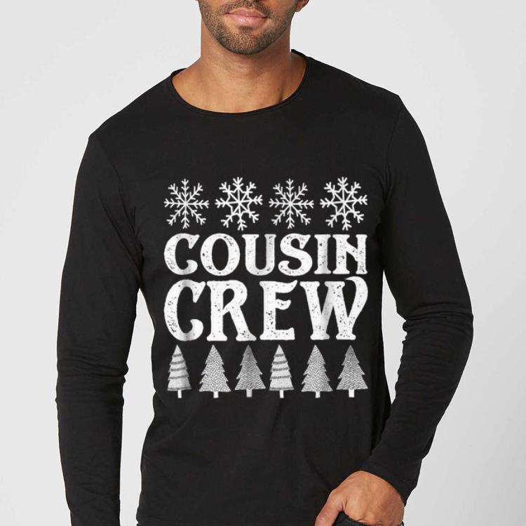 Nice Matching Family Christmas Cousin Crew shirt