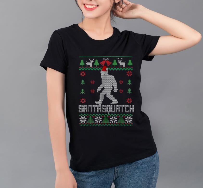 Official Santasquatch Christmas Ugly Sweater shirt