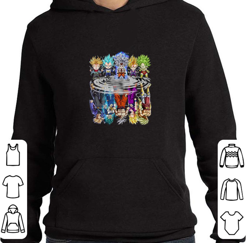Official Super Saiyan chibi reflection water mirror Goku instinct shirt 6 Official Super Saiyan chibi reflection water mirror Goku instinct shirt