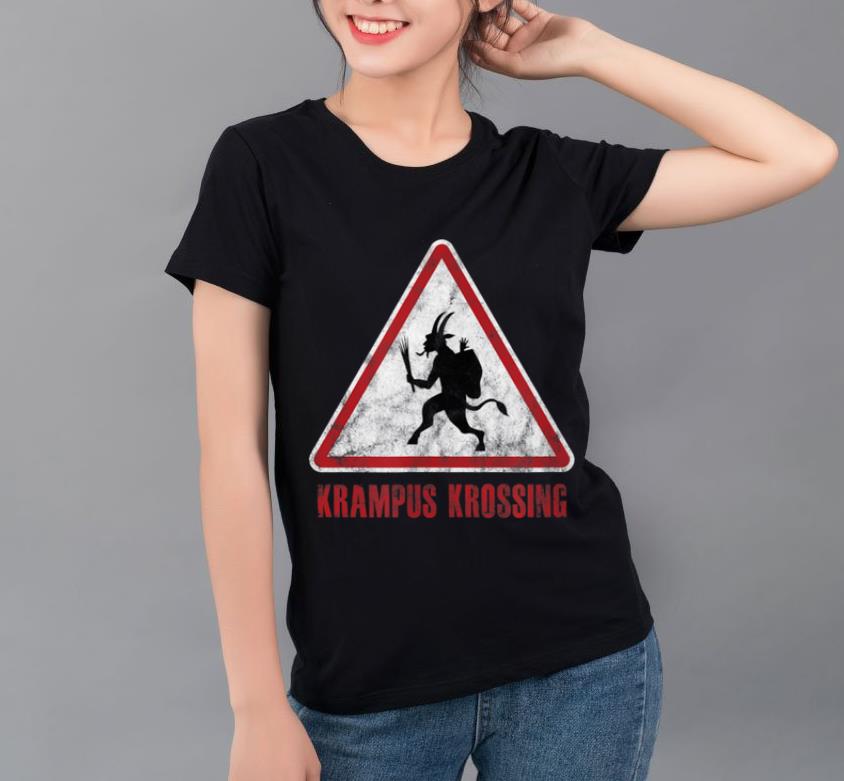 Official twHistory Krampus Krossing Christmas shirt