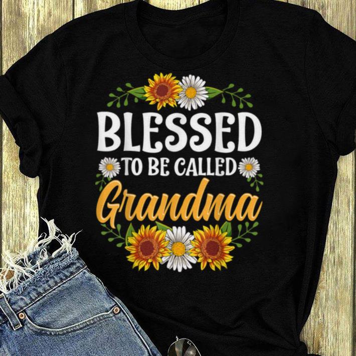Original Blessed To Be Called Grandma Christmas Thanksgiving shirt