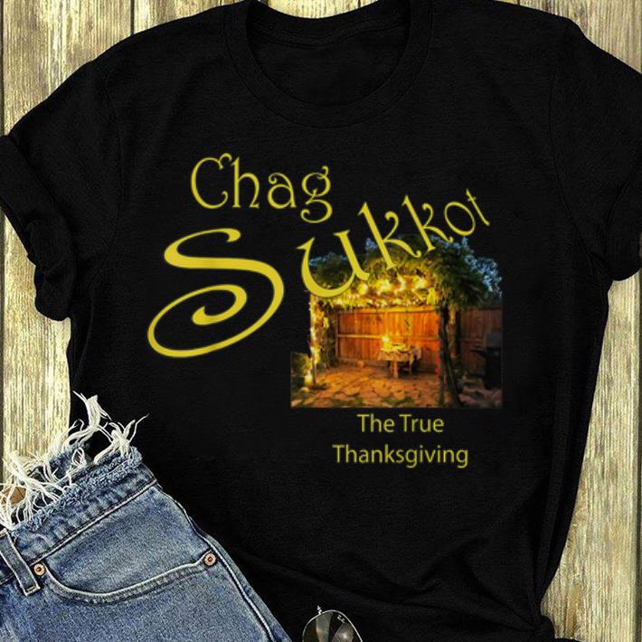 Original Chag Sukkot Feast of Tabernacles Thanksgiving Hebrew shirt