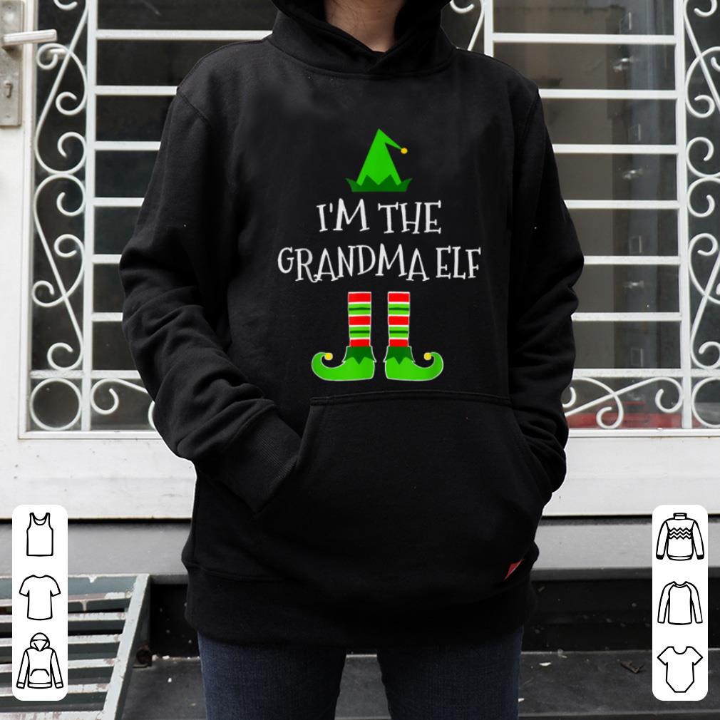 Original The Grandma Elf Family Matching Group Christmas Gift shirt