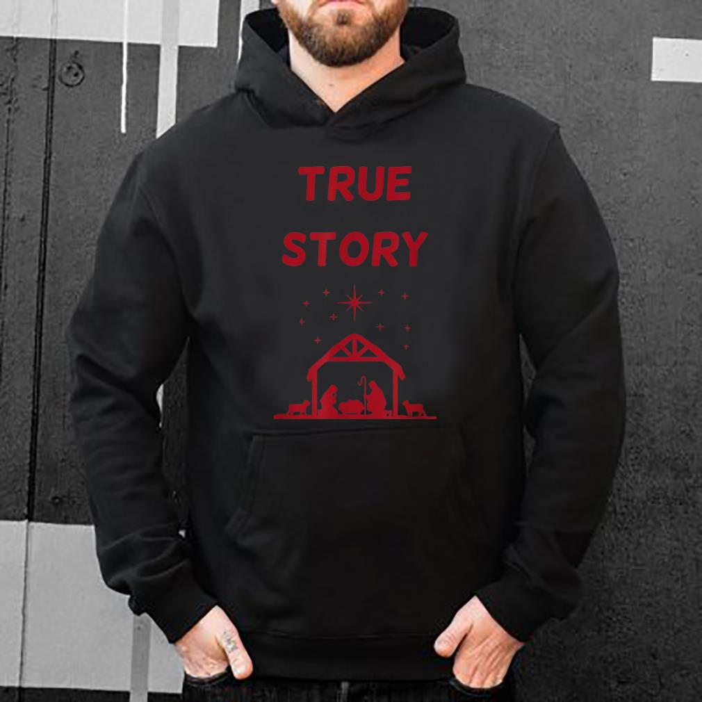 Original True Story Christmas Nativity, Jesus, Christian Gifts sweater