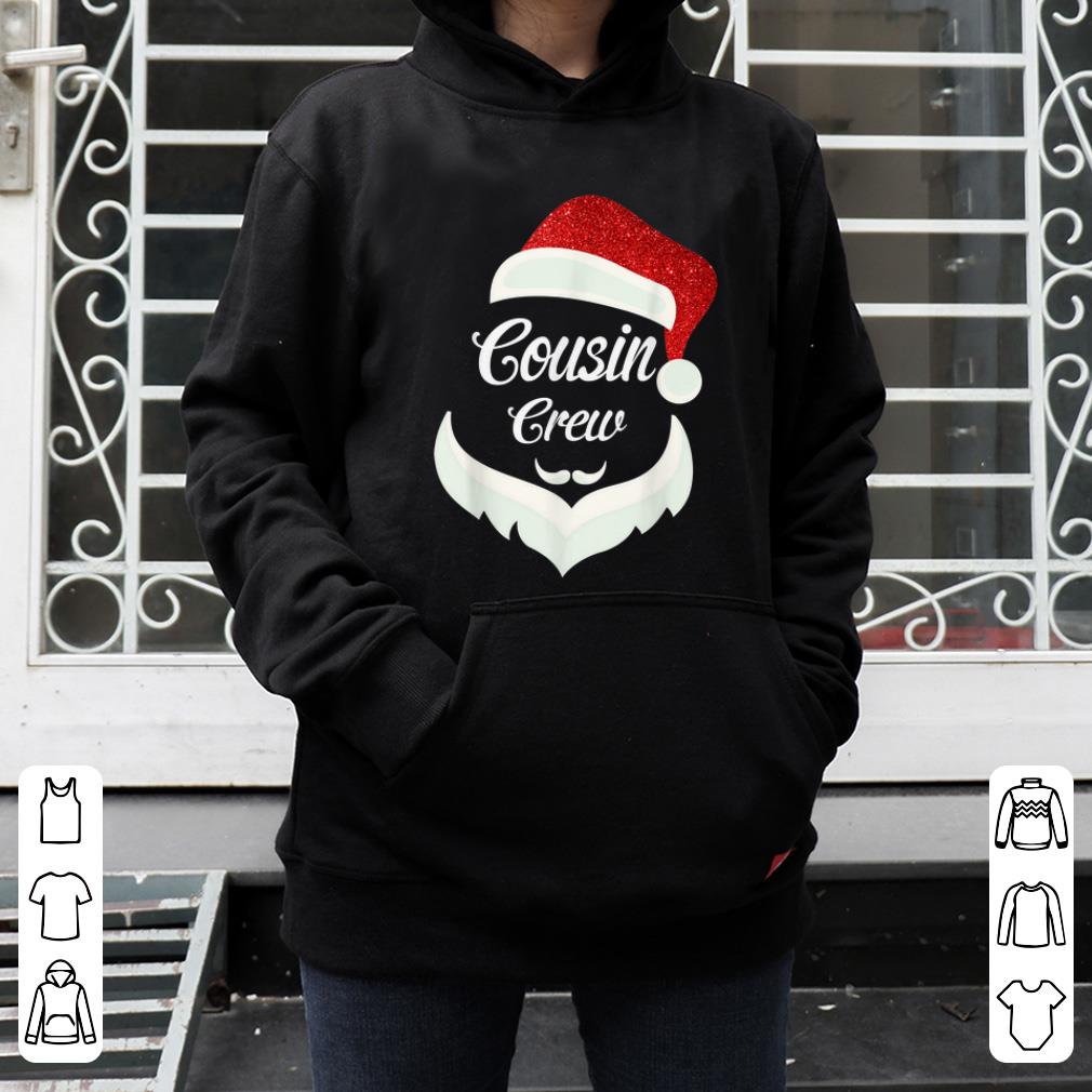 Premium Cousin Crew Santa Christmas Family Matching Pajamas shirt
