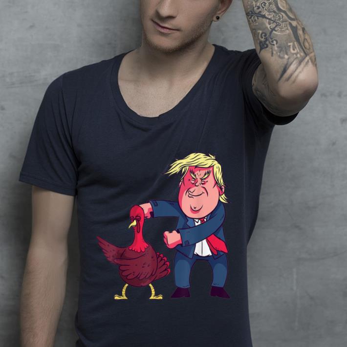 Premium Funny Turkey Trump Floss Thanksgiving Flossing Floss Gift shirt