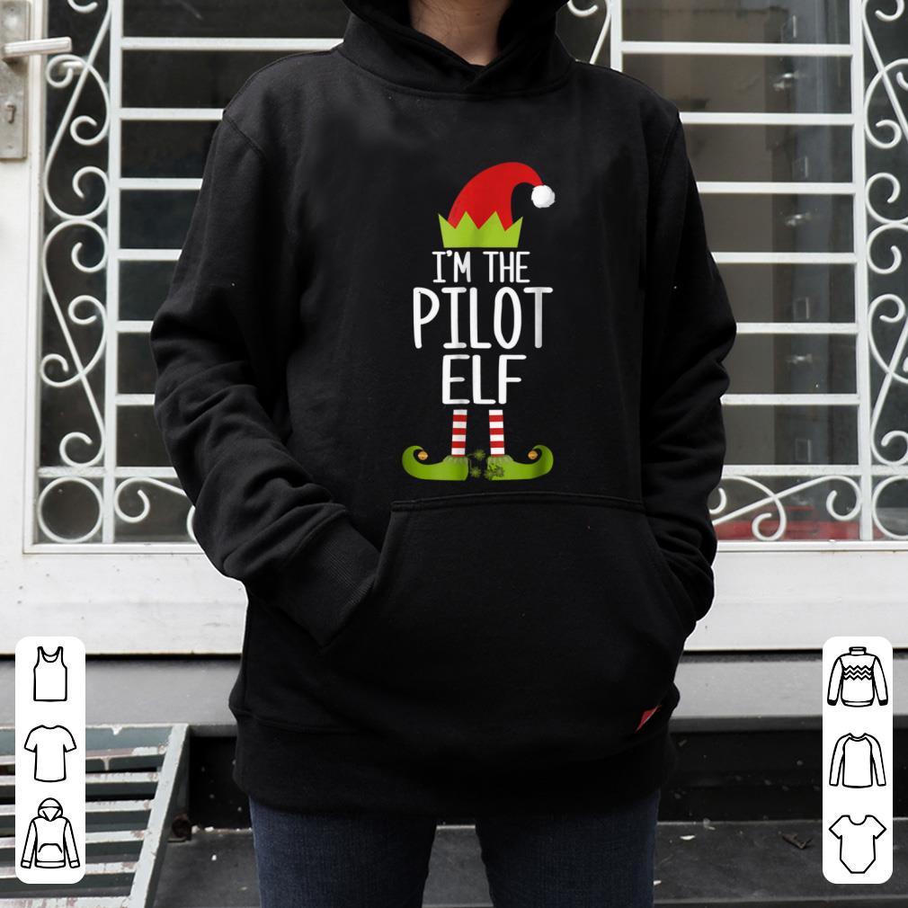 Premium I'm The Pilot Elf Christmas Family Elf Costume shirt