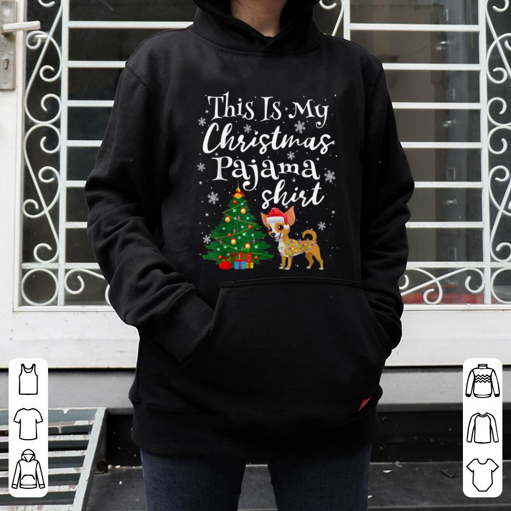 Premium This is my Christmas Pajama Chihuahua Lover Dog shirt