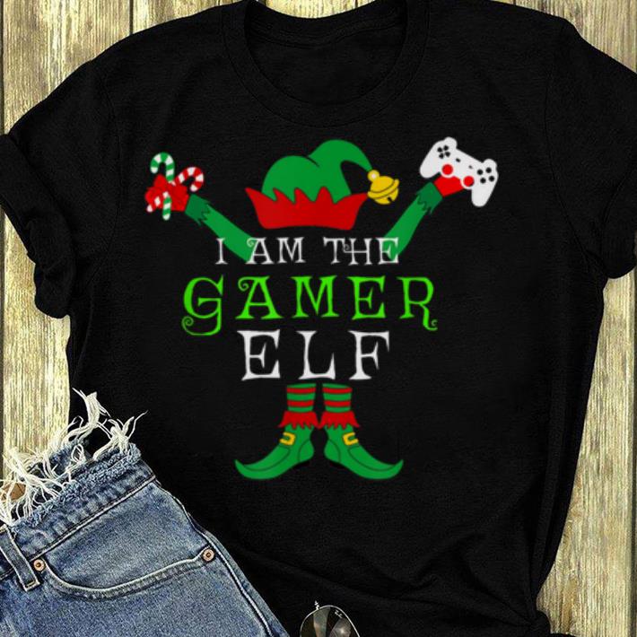 Pretty I am The Gamer Elf Christmas shirt