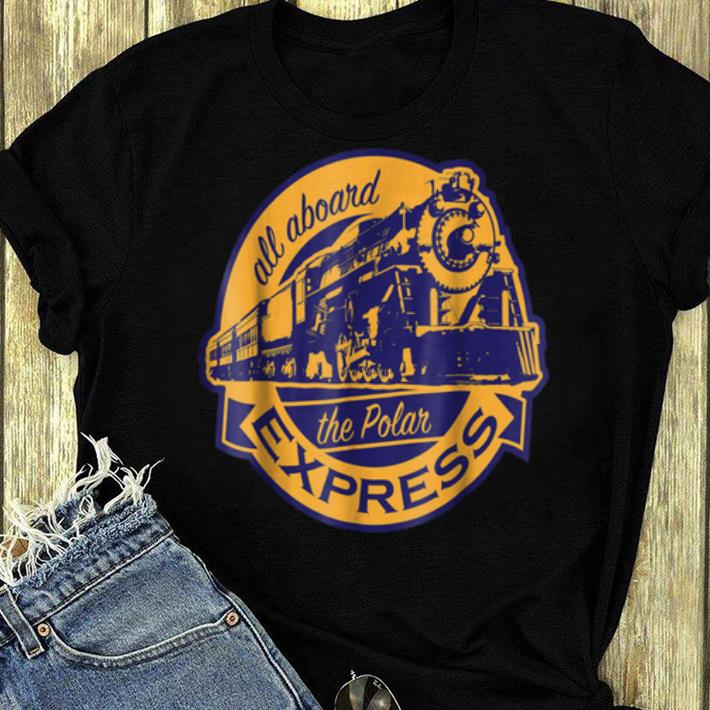 Pretty The Polar Express Christmas Train Logo shirt
