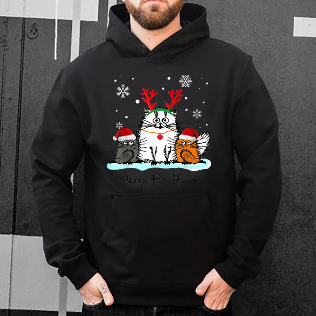 Top Cat Merry Fluffmas Funny Gift For Christmas Men Women Kids shirt
