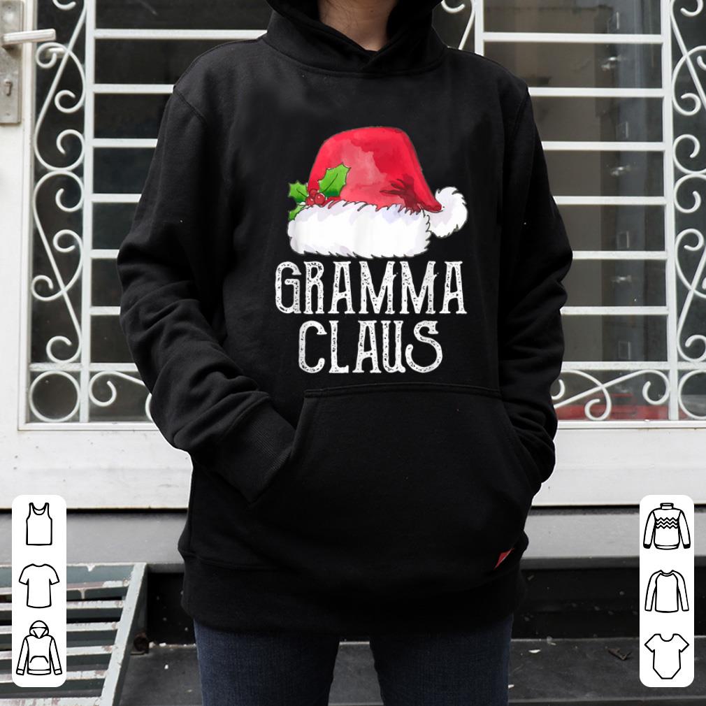 Top Gramma Claus Santa Christmas Matching Family Xmas Gift shirt