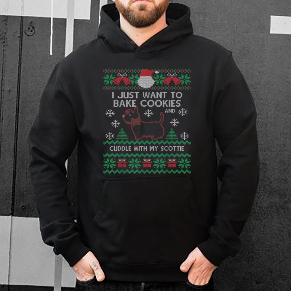 Top Scottie Dog Ugly Christmas Scottish Terrier shirt