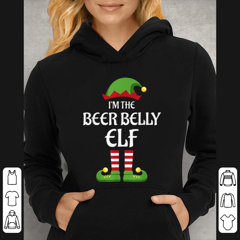 Top The Beer Belly Elf Matching Family Christmas Gift Drinking shirt