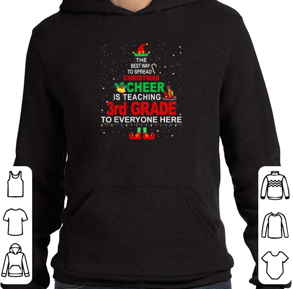 Awesome Elf Christmas Cheer is teaching 3rd Grade to everyone here shirt