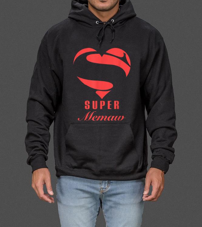 Awesome Super Memaw Superhero Gift Family Christmas Costume sweater