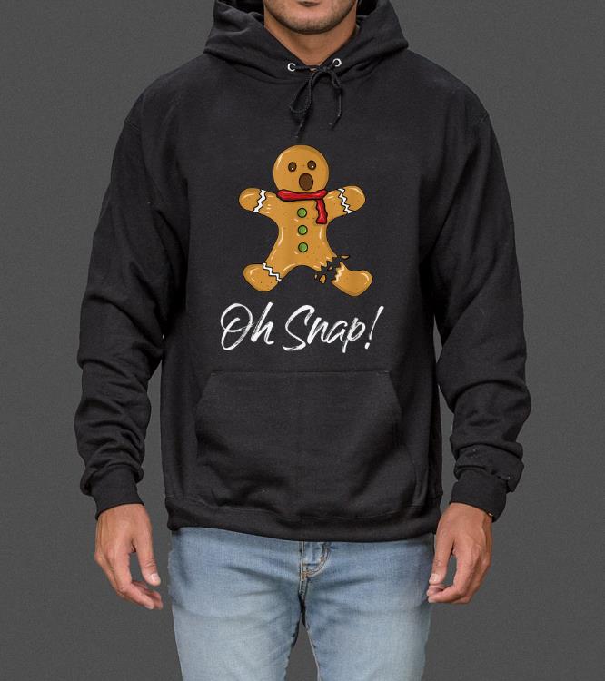 Gingerbread Man Oh Snap! - Cartoon Funny Christmas sweater