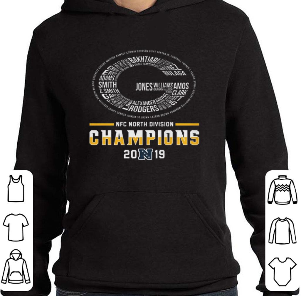 Green Bay Packers Logo NFC North Division Champions 2019 shirt