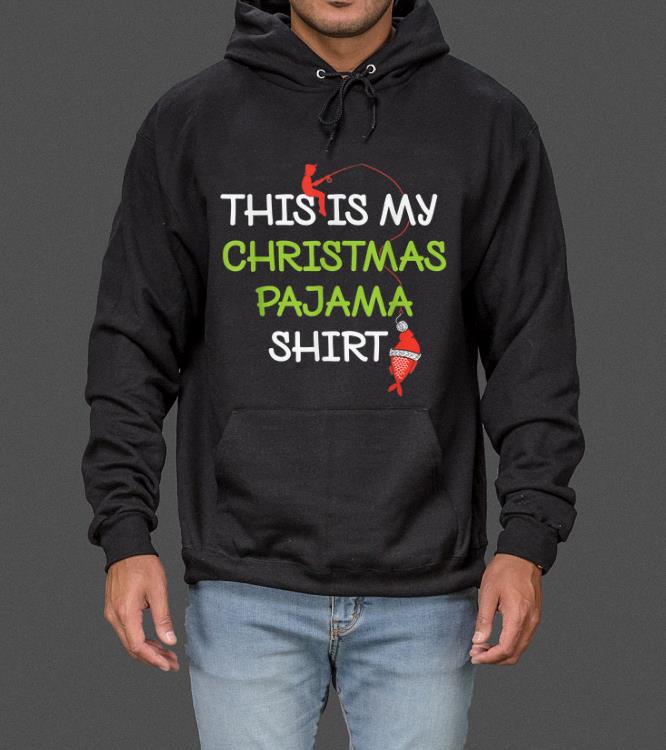 Hot This is my Fishing Christmas Pajama Funny Christmas sweater