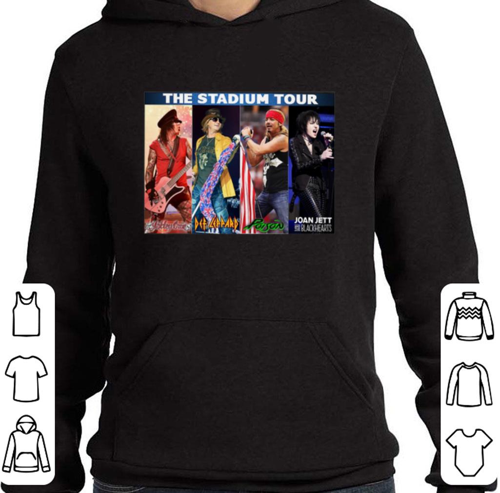 Motley Crue Def Leppard Poison Joan Jett The Blackhearts The Stadium Tour shirt