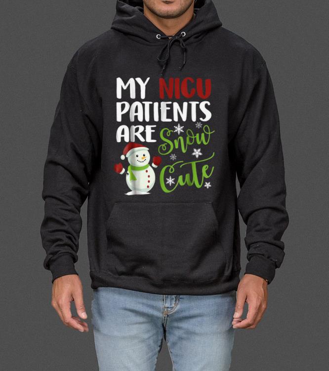 Nice Funny Christmas NICU Nurse Snow Cute sweater