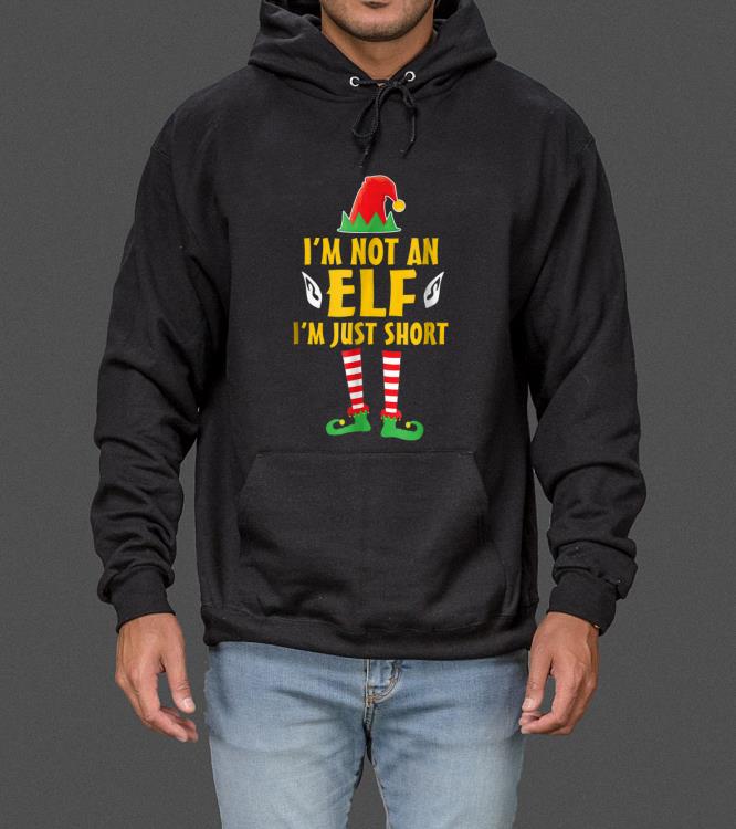 Nice I'm Not An Elf I'm Just Short Elf Funny Christmas sweater