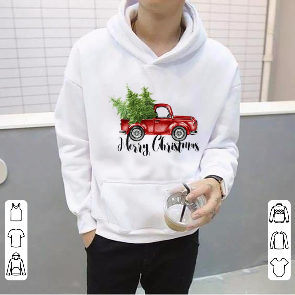 Official Christmas Pick Up Truck full of Trees Holiday sweater