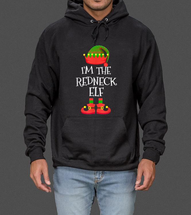 Official I'M THE Redneck ELF Christmas Xmas Funny Elf Group Costume sweater