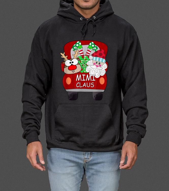 Original Mimi Claus Santa Car Christmas Funny Mimi Gift For Mom Women sweater