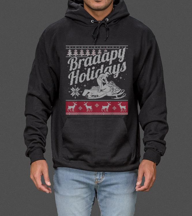 Original Snowmobile Ugly Christmas Sweater for snowmobilers sweater