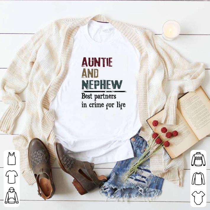 Premium Auntie And Nephew Best partners in crime for life vintage shirt 6 Premium Auntie And Nephew Best partners in crime for life vintage shirt