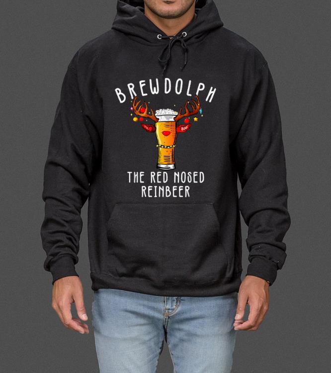 Premium Brewdolph Reinbeer Christmas Gift Beer Lover's Funny sweater