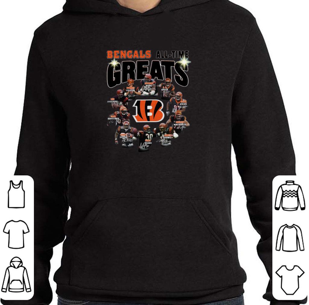 Premium Cincinnati Bengals all time greats player signatures shirt 6 Premium Cincinnati Bengals all time greats player signatures shirt