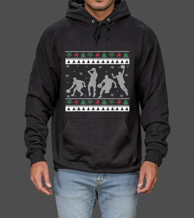 Pretty Basketball Ugly Christmas sweater
