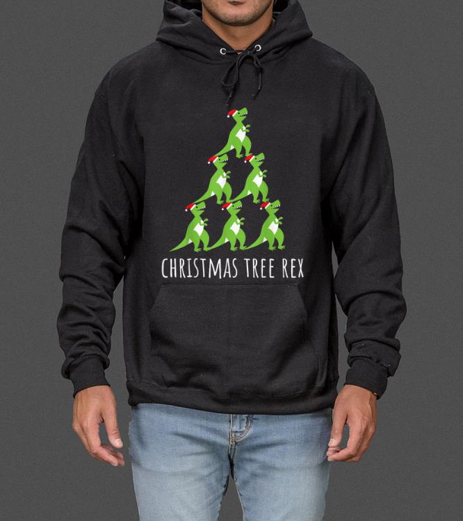 Pretty Christmas Tree-Rex Dino Funny Boy Girl Holiday Gift sweater