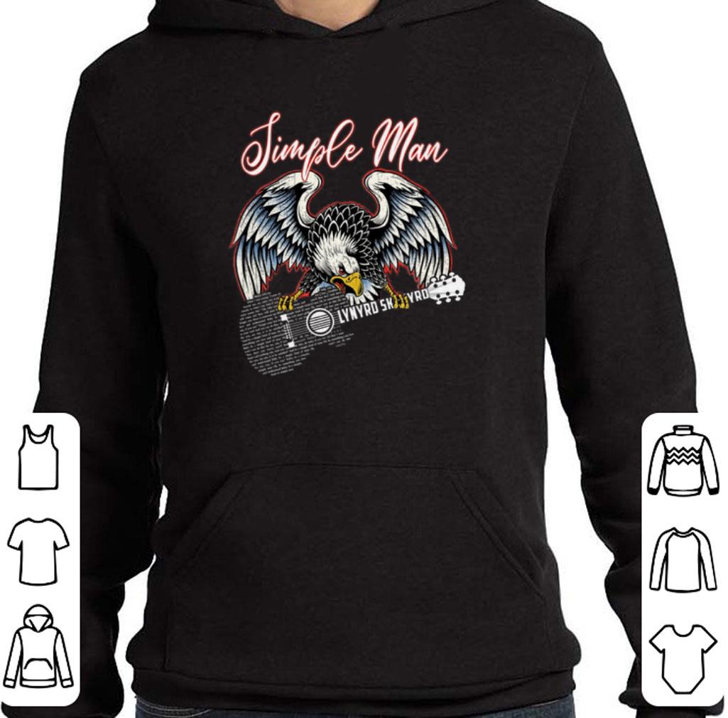 Nice Simple Man lyrics Lynyrd Skynyrd Eagle guitar shirt