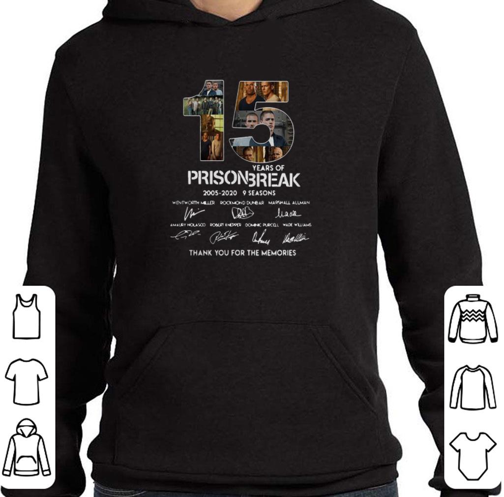 Awesome 15 Years Of Prison Break 2005 2020 9 Seasons Signatures shirt 6 Awesome 15 Years Of Prison Break 2005 2020 9 Seasons Signatures shirt