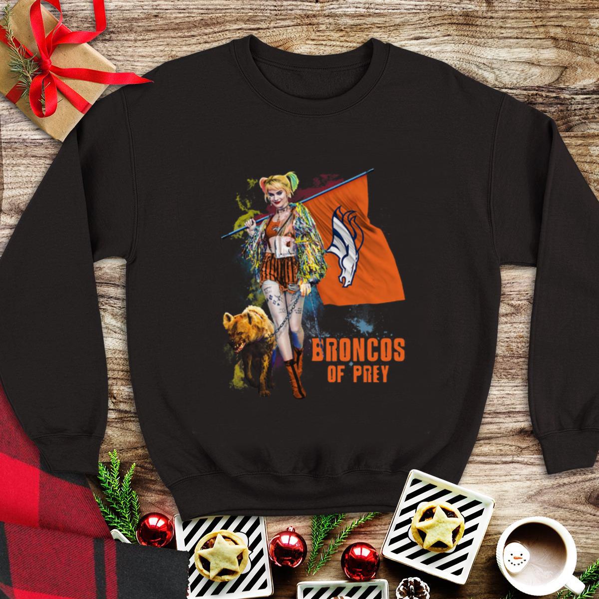 Awesome Harley Quinn Denver Broncos Of Prey shirt