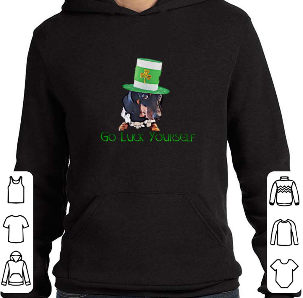 Dachshund Go Luck yourself St Patrick's day shirt