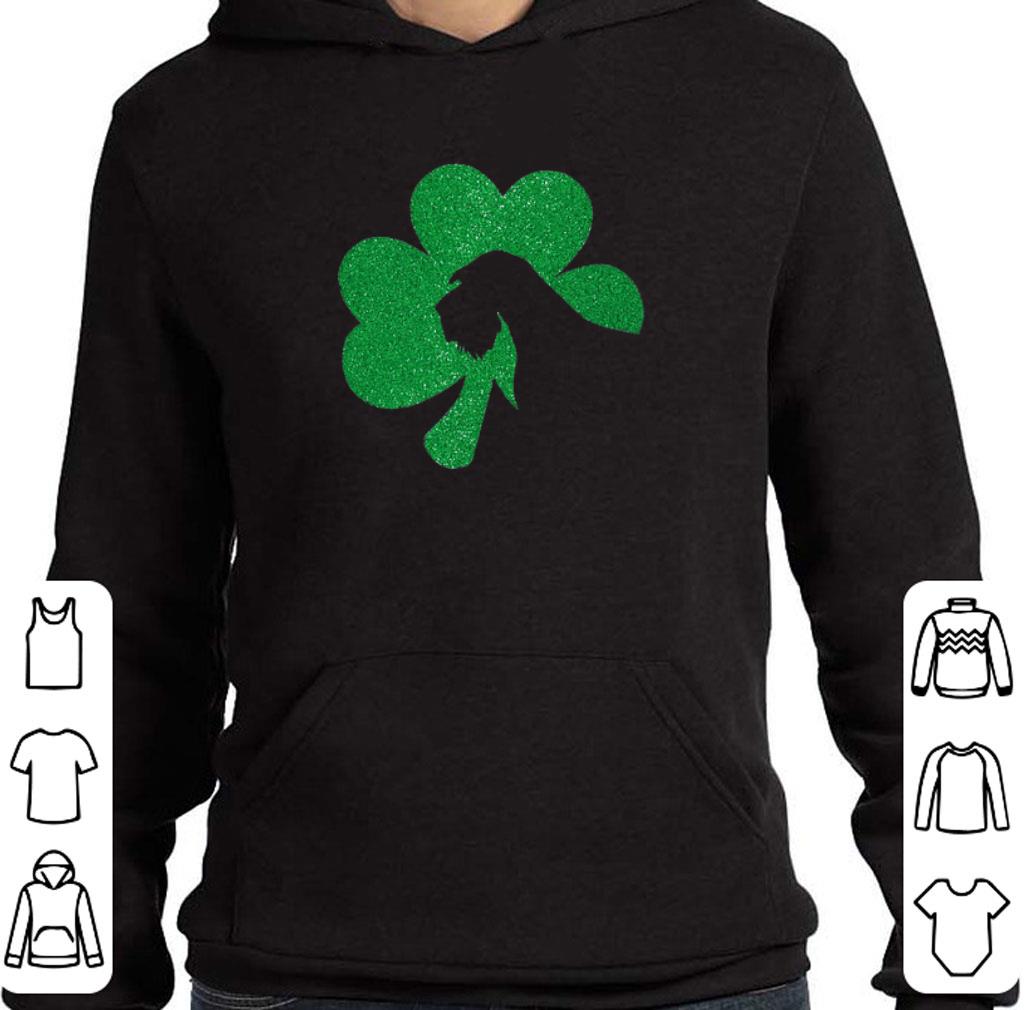 Nice Schnauzer Puppy Shamrock Diamond St. Patrick's Day shirt