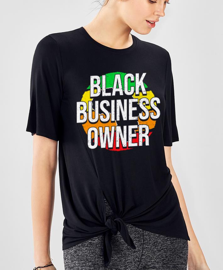 Original Black Business Owner Black History Month Entrepreneur shirt
