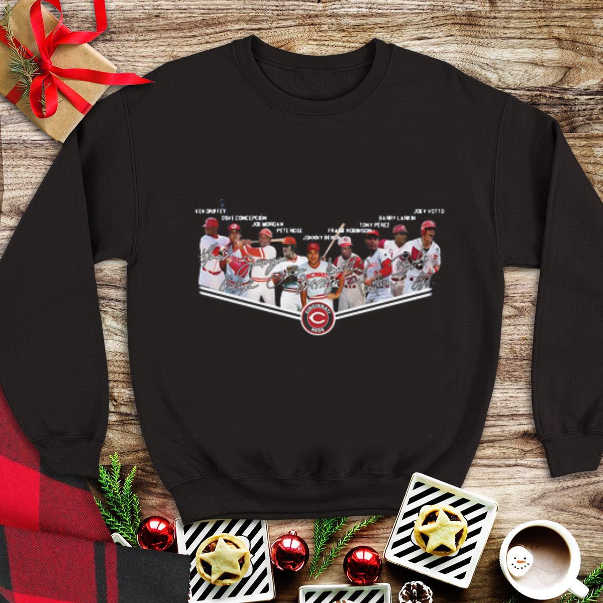 Premium Cincinnati Reds Players Team Signatures shirt