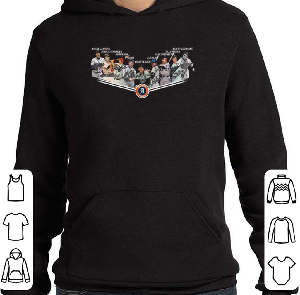 Premium Detroit Tigers Legends signatures Miguel Cabrera shirt 6 Premium Detroit Tigers Legends signatures Miguel Cabrera shirt