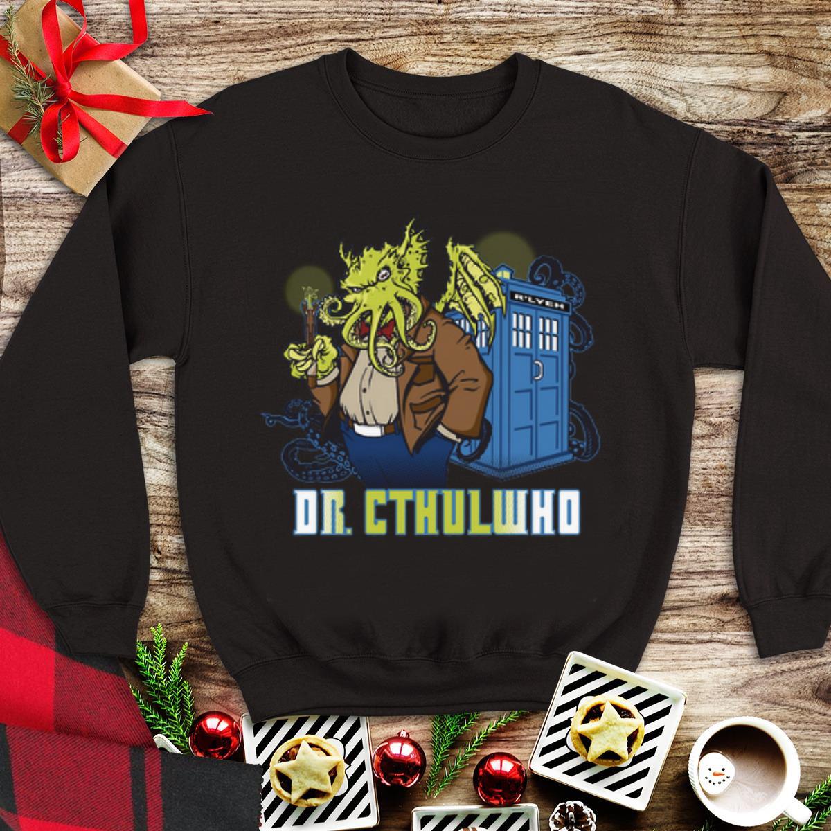Premium Dr Cthulhu Who shirt