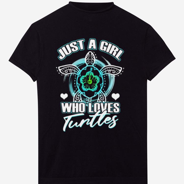 Premium Just A Girl Who Loves Turtles shirt